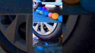 Experiment Car vs Water Balloons