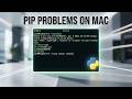 How to Install PIP on Mac