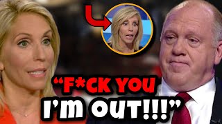 CNN Host Dana Bash STORMS OFF SET After Tom Homan ANNIHILATES Her Over Mass Deportations!