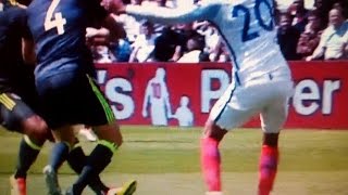 Gareth Bale free kick Goal  England vs Wales 0-1 Euro 2016