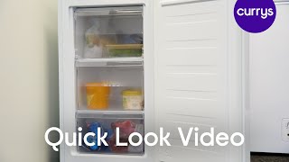 LOGIK LUF48W23 Undercounter Freezer - Quick Look