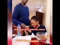 Regina Daniels being pampered like a baby