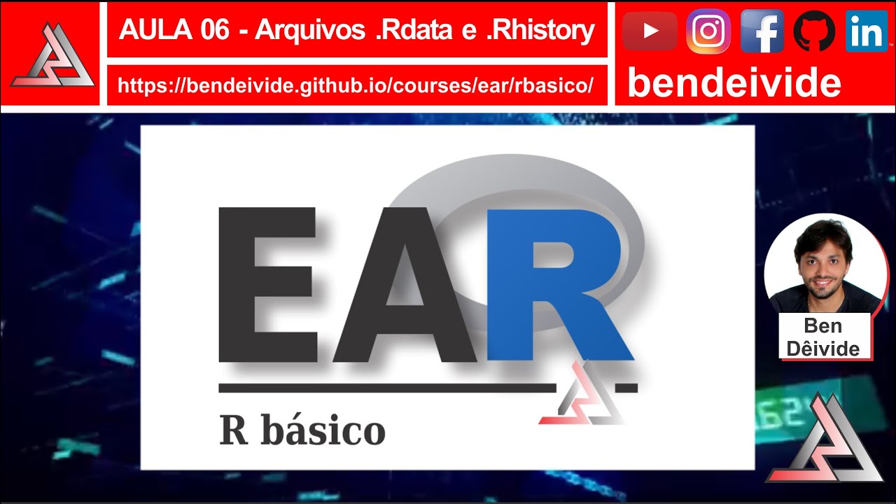 Aula 06 Arquivos Rdata E Rhistory Youtube