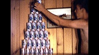 ca 1971 Found Super 8 Home Movie Film - THE BEER-A-MID