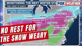 Next Potential Major Winter Storm Threatens Midwest To Northeast With Heavy Snow And Ice