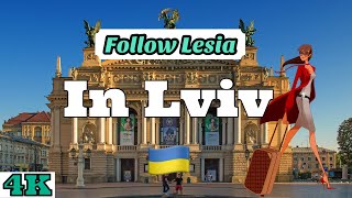 Christmas time in LVIV, Ukraine 2021- [4K] 60fps | Львів is Amazing !🇺🇦Україна 2021