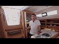 sun odyssey 380 jeanneau guided tour video in english