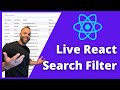 Search Filter in React JS - Filter Through Results