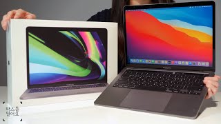 램 추가 가격 실화인가요...? M1 맥북 프로 13 언박싱 Macbook pro m1 unboxing [박스를 열어요]