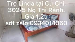 Củ Chi Trọ Linda Cách Saigon 33km/ Khu Công Nghiệp Tây Bắc 3km #0934014060