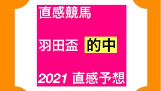 【直感競馬】羽田盃 2021 直感予想