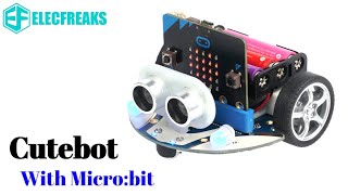 Micro:bit based ELECFREAKS smart Cutebot Unboxing \u0026 review | Microbit robotics #robotics #microbit