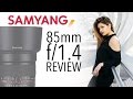 Review Samyang 85mm 1.4 - Sesión de fotos con Inés Bauve | David López