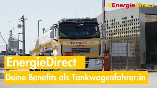 EnergieDirect | Deine Benefits als Tankwagenfahrer:in bei EnergieDirect