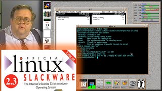 Installing and Using Slackware Linux in the 1990s - Old Retro Linux