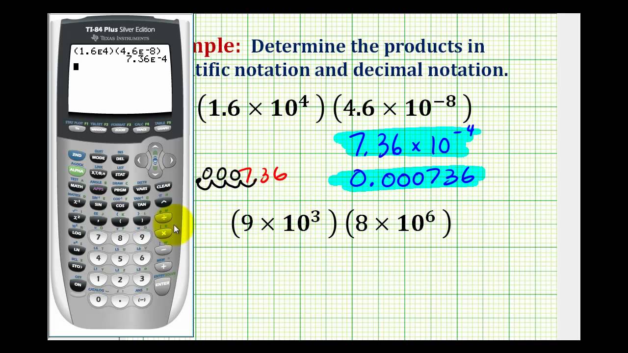 Compute Scientific Notation Calculator - Scientific Notation Examples ...