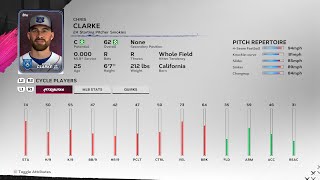 【MLBTheShow24Stats/メジャーリーグ選手能力】Cubs2A 24 Chris Clarke カブス2A クリス・クラーク選手