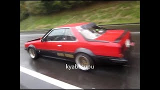 R30スカイライン　RSターボ　オーバーフェンダー　FJ20ET加速サウンド