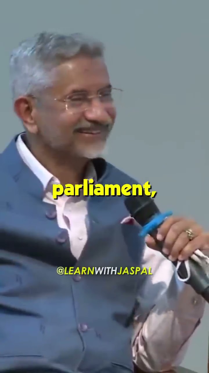 I would like to recruit this student to parliament – S. Jaishankar