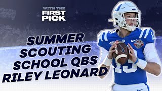 2024 NFL Draft Early QB Prospect Previews: Duke's Riley Leonard is a prime quarterback SLEEPER