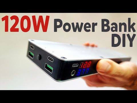 How to Make a Super 20,000 mAh Power Bank (120W) – DIY Fast Charging Power Bank