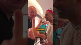 FOUSEY MEETS DANA WHITE IN VEGAS🤯😱 #fousey