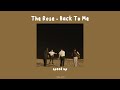 The Rose - Back To Me (speed up)