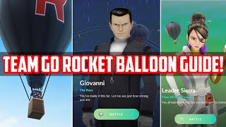 Full Guide for Team Go Rocket Balloon in Pokemon Go!