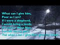 in the bleak midwinter tune cranham 4vv with lyrics for congregations