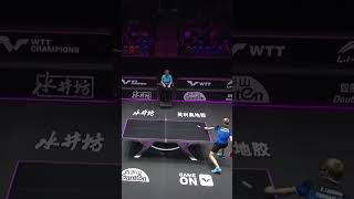 Stop what you’re doing and watch this unbelievable table tennis rally 🤯👏 #Shorts