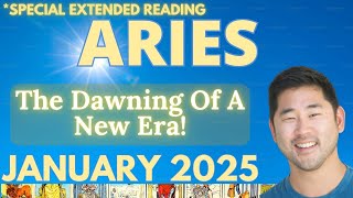 Aries January 2025 - A YEAR YOU’VE NEVER EXPERIENCED 🥂💥 Tarot Horoscope