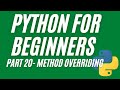 Python Method Overriding