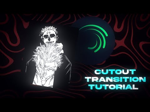 Cutout Transition Alight Motion Preset Youtube
