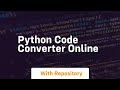 python code converter online
