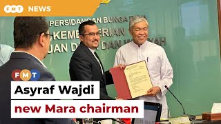 Ex Umno Youth chief Asyraf Wajdi is new Mara chairman