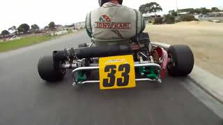 2011 Australian Karting Championships, onboard Simon Gwilliam, Clubman Heavy Final Cockburn