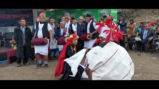 Village life in Nepal | Gurung Maruni Dance (Krishna Charitra) by Sildhunga Village Lamjung