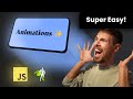 Javascript Layout Animations REALLY SIMPLE TUTORIAL!