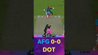 PAK vs AFG : Pakistan vs Afghanistan - Super over World Cup 2023 SOWC Season 1 Real Cricket 20
