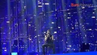 András Kállay-Saunders - Running - Hungary - Eurovision 2014 - Final