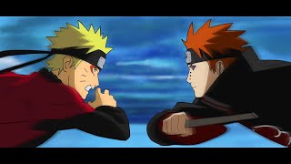 naruto vs pain x(royalty)