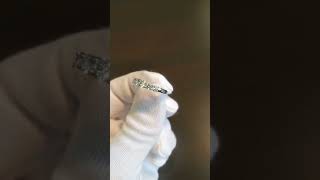 Five Stone Diamond Anniversary Ring in 19K White Gold with 1.01ctw Diamonds