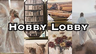 Hobby Lobby Shop With Me • New Spring 2026 SNEAK PEEK • New Spring Home Decor
