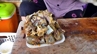 거제 장평동 고현시장 순대 맛집 (옛날조선순대만두식혜,순대리아) 몰아보기 sundae pork pig intestines compilation Korean street food