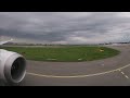 *very rare* lot boeing 787 9 full rejected takeoff at warsaw airport due to right engine problems