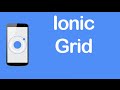 Ionic [CSS Components] - Grid
