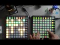 halux live improvisation on launchpad s