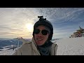 4k 🥶negative 30 degree xinjiang ski tour ☃️🏂 day 6 full 11km intermediate trail ⛷️