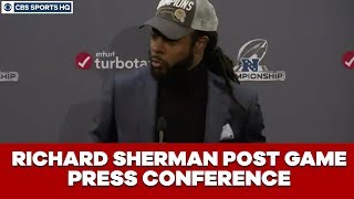 Richard Sherman Post Game Press Conference: NFC Championship | CBS Sports HQ