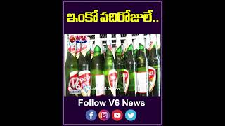 Minister Jupally Krishna Rao Gives Clarity Over KF Beer Supply | V6 Teenmaar